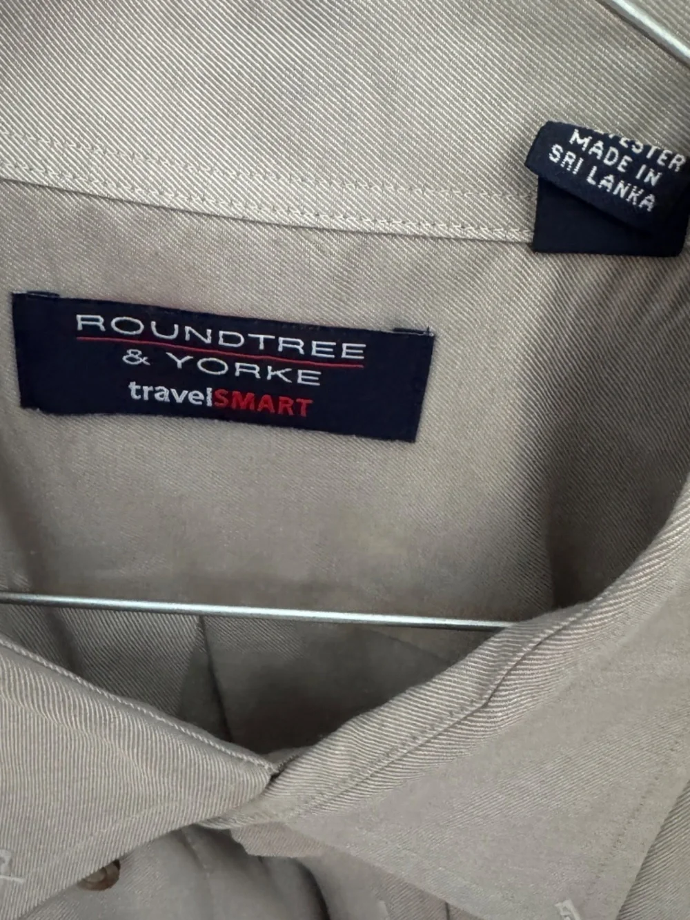 Lot of 3 Roundtree & Yorke Travel Smart Men's short sleeve Dress Shirts Size XXL